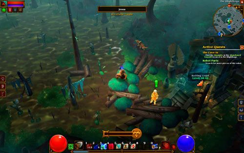 Region: The Blightbogs, Rotting Crypt - The Wraithring | Zadania poboczne w Torchlight II - Akt III - Torchlight 2 - poradnik do gry