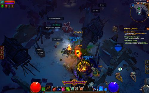 Kiedy dotrzesz na miejsce, czeka Cię starcie z kilkoma ezrohirskimi żołnierzami - A High-Value Target | Zadania poboczne w Torchlight II - Akt II - Torchlight 2 - poradnik do gry