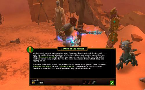 Region: Prison Caravan (Ossean Wastes), Tower of the Moon - Tower of the Moon | Zadania poboczne w Torchlight II - Akt II - Torchlight 2 - poradnik do gry