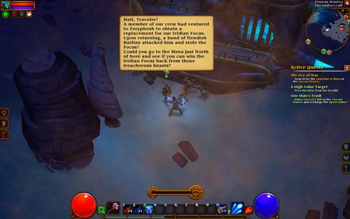 Region: Ossean Wastes - Embercraft Repair | Zadania poboczne w Torchlight II - Akt II - Torchlight 2 - poradnik do gry
