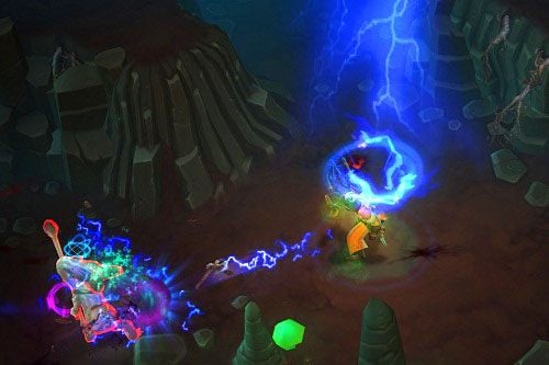 Opis: zasięg rzucanego toporka jest niewielki, zadawane obrażenia niewystarczające, a koszt many - zdecydowanie zbyt wysoki - Torchlight 2: Berserker - Tundra Skills - Torchlight 2 - poradnik do gry