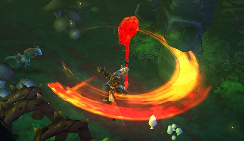 Opis: walka w zwarciu to nienajlepszy pomysł, kiedy gra się magiem - a właśnie do tego służy ten skill - Torchlight 2: Embermage - Inferno Skills - Torchlight 2 - poradnik do gry