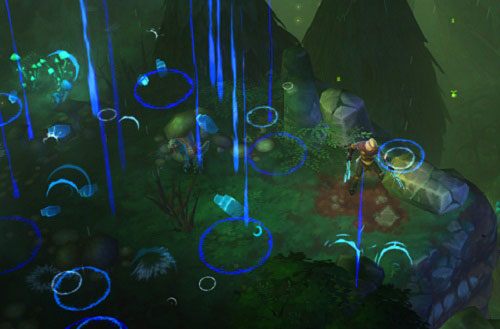 Opis: umiarkowanie przydatna umiejętność, która zadaje całkiem spore obrażenia i dodatkowo zamraża lub ogłusza przeciwników (a na wyższych poziomach czyni ich bardziej podatnymi na lód i elektryczność) - Torchlight 2: Embermage - Frost Skills - Torchlight 2 - poradnik do gry