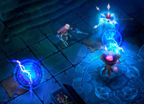 Opis: najlepsza z finalnych umiejętności czarownika, co wcale nie znaczy, że jest potężniejsza od znacznie prostszego Frost Wave - Torchlight 2: Embermage - Storm Skills - Torchlight 2 - poradnik do gry