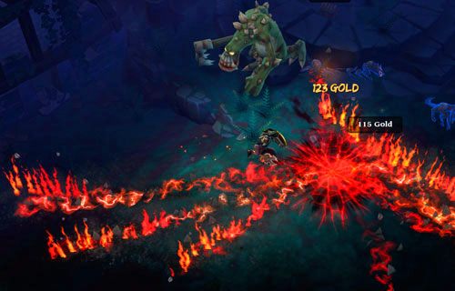 Opis: najpotężniejsza z finalnych umiejętności inżyniera, zadająca bardzo duże obrażenia wszystkim trafionym przeciwnikom - Torchlight 2: Engineer - Blitz Skills - Torchlight 2 - poradnik do gry