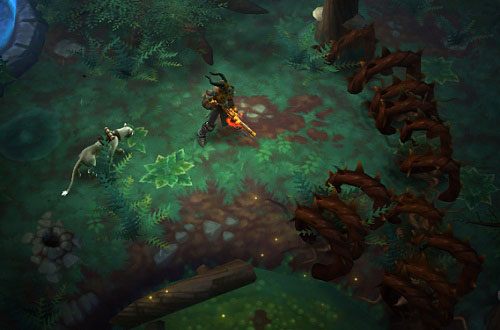 Opis: teoretycznie pnącza są całkiem niezłym sposobem na ucieczkę przed przeciwnikami, ale w praktyce ustępują skutecznością innym umiejętnościom defensywnym - zwłaszcza Rune Vaut - Torchlight 2: Outlander - Lore Skills - Torchlight 2 - poradnik do gry