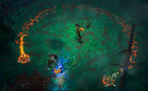 Opis: bardzo potężna, ale strasznie niecelna umiejętność - Torchlight 2: Outlander - Lore Skills - Torchlight 2 - poradnik do gry