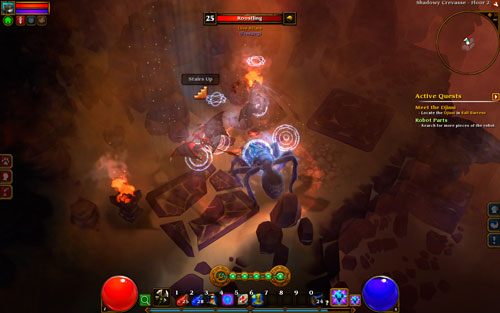 Z tą tajemniczą lokacją nie łączy się żadne zadanie - służy ona jedynie rozwojowi postaci - Shadowy Crevasse | Opis krain w Torchlight II - Akt II - Torchlight 2 - poradnik do gry