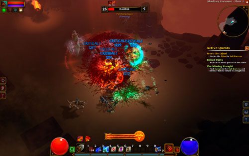 Żaden z elitarnych przeciwników nie jest związany z fabułą gry czy jakąkolwiek misją poboczną - oponenci mają po prostu oferować nieco rozrywki i doświadczenia - Shadowy Crevasse | Opis krain w Torchlight II - Akt II - Torchlight 2 - poradnik do gry