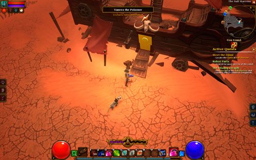 Ten szalenie istotny dla fabuły rejon stanowi równocześnie jedną z największych lokacji w grze - The Salt Barrens | Opis krain w Torchlight II - Akt II - Torchlight 2 - poradnik do gry