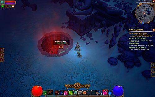 Dostęp do tej lokacji mają tylko bohaterowie, którzy wypełnili misję poboczną A Shattered Visage Lies - Vault of Souls | Opis krain w Torchlight II - Akt II - Torchlight 2 - poradnik do gry