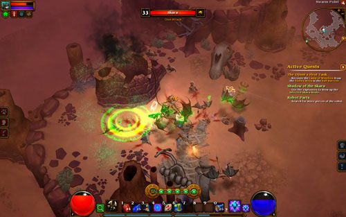 Lokacja przeznaczona dla bohaterów pomiędzy 31 a 33 poziomem doświadczenia, związana z misją poboczną Shadow of the Skara - Swarm Point | Opis krain w Torchlight II - Akt II - Torchlight 2 - poradnik do gry