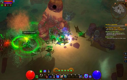 Podziemie stworzono z myślą o bohaterach pomiędzy 32 a 33 poziomem doświadczenia - Brood Hive | Opis krain w Torchlight II - Akt II - Torchlight 2 - poradnik do gry