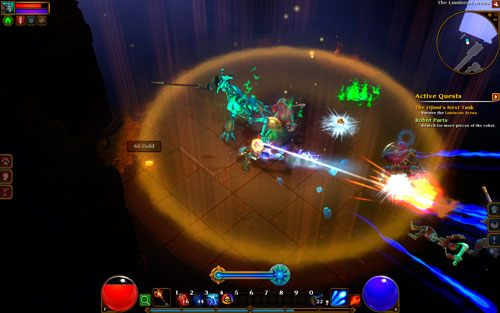 Bardzo złożona i nietypowa lokacja, którą odwiedzisz podczas wykonywania misji The Djinnis Next Task - Luminous Arena | Opis krain w Torchlight II - Akt II - Torchlight 2 - poradnik do gry