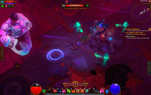 Magiczna kraina to obraz przeniesiony prosto z lovecraftowskiego horroru - Haunted Quarter | Opis krain w Torchlight II - Akt II - Torchlight 2 - poradnik do gry