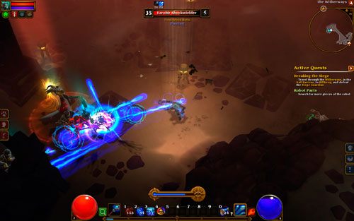 Ten rejon stanowi swego rodzaju przygotowanie do walki z ostatnim bossem II aktu - Siege Guardianem - Witherways | Opis krain w Torchlight II - Akt II - Torchlight 2 - poradnik do gry