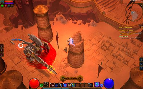 Region: The Salt Barrens, Witherways, The Rift Keep - Breaking the Siege | Zadania główne w Torchlight II - Akt II - Torchlight 2 - poradnik do gry