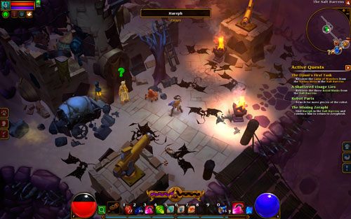 Podczas swojej podróży przyjdzie Ci spotkać całe mnóstwo najróżniejszych przeciwników oraz wypełnić kilka zadań pobocznych - The Missing Zeraphi | Zadania poboczne w Torchlight II - Akt II - Torchlight 2 - poradnik do gry