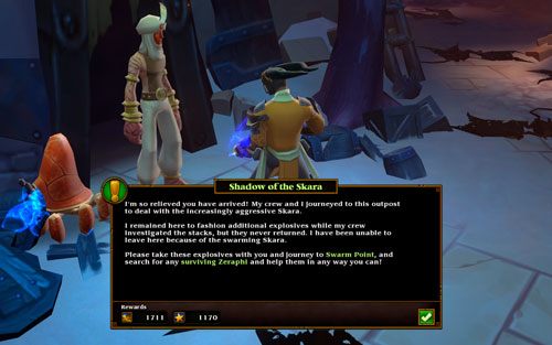 Region: The Salt Barrens, Swarm Point, Brood Hive - Shadow of the Skara | Zadania poboczne w Torchlight II - Akt II - Torchlight 2 - poradnik do gry