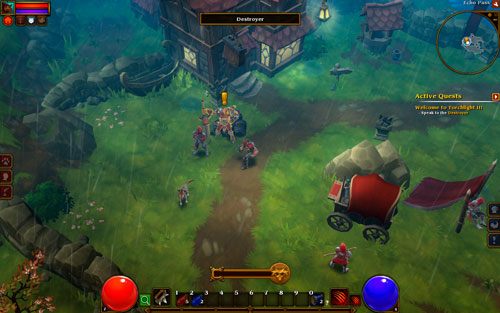 Region: Echo Pass - Welcome to Torchlight II!; Warn the Estherians | Zadania główne - Akt I - Torchlight 2 - poradnik do gry