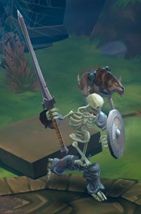 Skeletal Warrior - The Temple Steppes | Przeciwnicy w Torchlight II - Akt I - Torchlight 2 - poradnik do gry