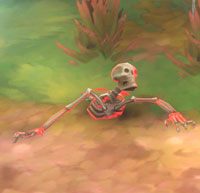 Skeletal Torso - The Temple Steppes | Przeciwnicy w Torchlight II - Akt I - Torchlight 2 - poradnik do gry