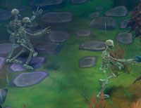 Skeleton - The Bone Gallery | Przeciwnicy w Torchlight II - Akt I - Torchlight 2 - poradnik do gry