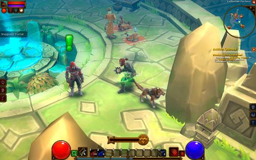 Region: Estherian Enclave, Beast Warrens w The Temple Steppes - The Warbeast Armory | Zadania poboczne w Torchlight II - Akt I - Torchlight 2 - poradnik do gry