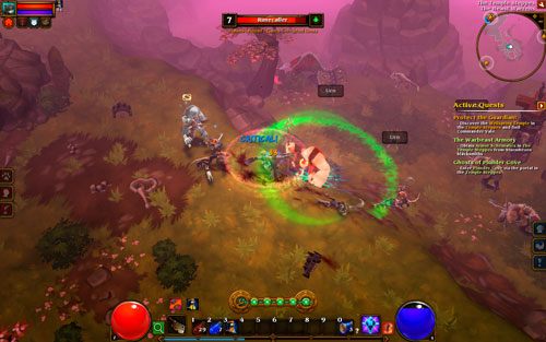 Stepy prowadzące do Wellspring Temple to bardzo niebezpieczne miejsce - The Temple Steppes | Opis krain w Torchlight II - Akt I - Torchlight 2 - poradnik do gry