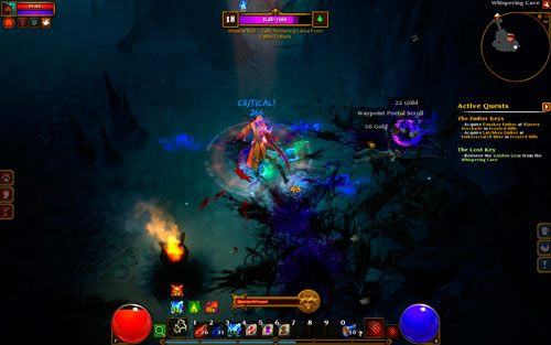 Obszar jest dostępny dopiero po wykonaniu zadania pobocznego The Zeraphi Envoy, a sam łączy się z misją The Lost Key - Icedeep Caverns; Whispering Cave | Opis krain w Torchlight II - Akt I - Torchlight 2 - poradnik do gry