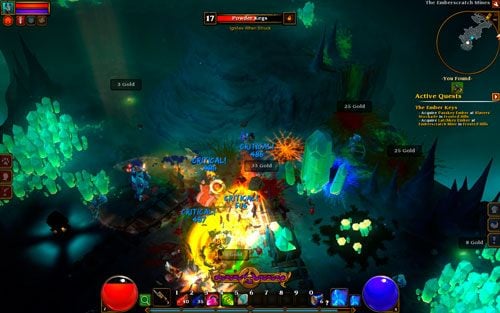 Lokacja przeznaczona dla postaci pomiędzy 16 a 17 poziomem doświadczenia, związana z misją The Ember Keys - Emberscratch Mines | Opis krain w Torchlight II - Akt I - Torchlight 2 - poradnik do gry