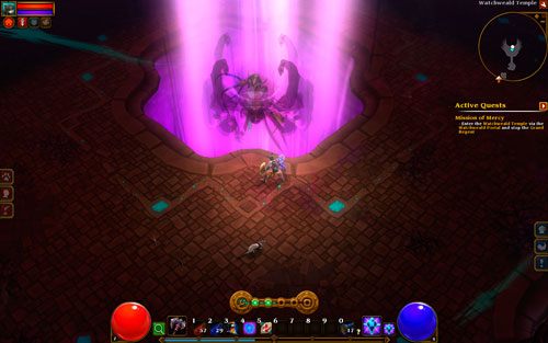 Finałowa lokacja pierwszego aktu to istne siedlisko zepsucia - Watchweald Temple | Opis krain w Torchlight II - Akt I - Torchlight 2 - poradnik do gry