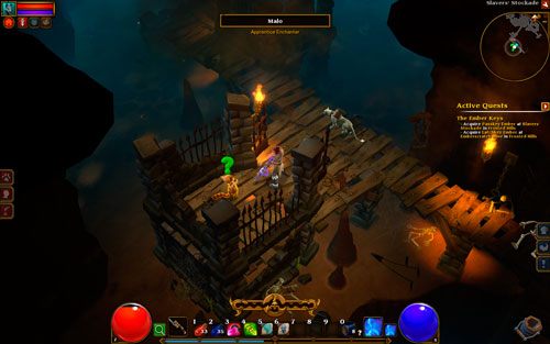 Region: Slavers Stockade - An Enchanter in Chains | Zadania poboczne w Torchlight II - Akt I - Torchlight 2 - poradnik do gry
