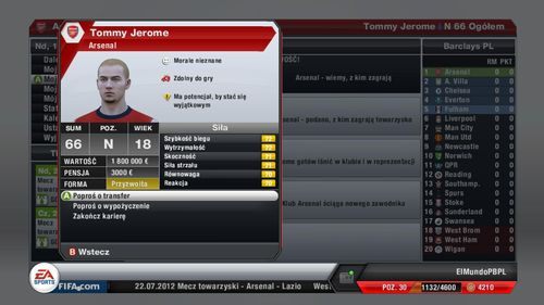 Ten panel pozwala Ci na podjęcie kluczowych decyzji dotyczących przyszłości w klubie, w którym gra obecnie Twój zawodnik - Menu trybu kariery zawodniczej | Tryb kariery zawodniczej w FIFA 13 - FIFA 13 - poradnik do gry