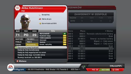 By pozbyć się niektórych piłkarzy, skorzystaj z opcji Sprzedaj zawodników - Transfery | Tryb kariery menedżerskiej w FIFA 13 - FIFA 13 - poradnik do gry