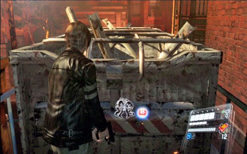 Kawałek dalej czeka na ciebie kolejna drabina - 1 - Ulice miasta | Kampania Leona | Solucja Resident Evil 6 - Resident Evil 6 - poradnik do gry