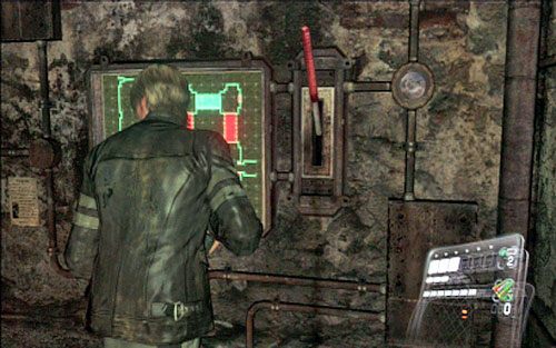 Pociągnij za nią, a następnie cofnij się i skręć w lewo - 2 - Tajne laboratorium | Kampania Leona | Solucja Resident Evil 6 - Resident Evil 6 - poradnik do gry