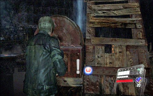 Idąc dalej dotrzesz do kolejnego opuszczanego mostu - 3 - Wnętrze ziemi | Kampania Leona | Solucja Resident Evil 6 - Resident Evil 6 - poradnik do gry