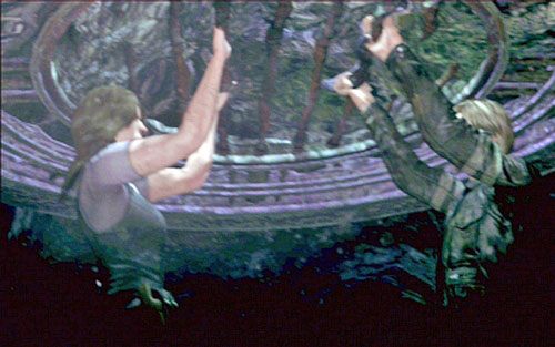 Na końcu jaskini znajdziesz właz - 3 - Podziemne jezioro | Kampania Leona | Solucja Resident Evil 6 - Resident Evil 6 - poradnik do gry