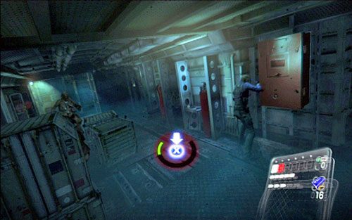 Zamiast z nim walczyć, postaraj się go odciągnąć jak najdalej od końca samolotu - 4 - Samolot | Kampania Leona | Solucja Resident Evil 6 - Resident Evil 6 - poradnik do gry