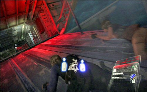 Po otwarciu luku bagażowego Leon i Helena będą musieli wspiąć się z powrotem na pokład - 4 - Samolot | Kampania Leona | Solucja Resident Evil 6 - Resident Evil 6 - poradnik do gry