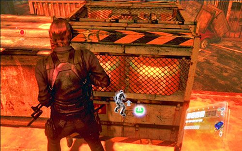 Jak tylko animacja dobiegnie końca, rozpocznie się pojedynek z bossem Ustankiem - 4 - Ustanek | Kampania Leona | Solucja Resident Evil 6 - Resident Evil 6 - poradnik do gry