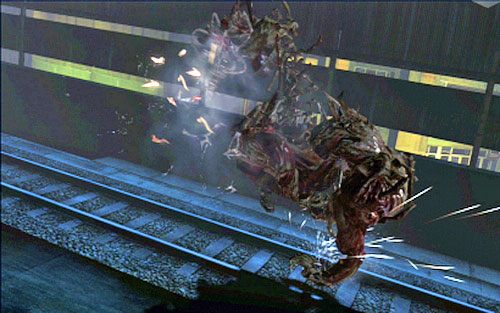 Trzecia faza pojedynku jest bardzo łatwa, jeśli wiesz co masz robić - 4 - Spotkanie z Simmonsem | Kampania Leona | Solucja Resident Evil 6 - Resident Evil 6 - poradnik do gry