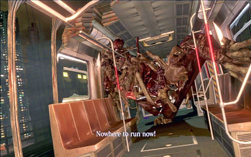 Powtarzaj obie operacje tak długo, aż wróg wskoczy do środka - 4 - Spotkanie z Simmonsem | Kampania Leona | Solucja Resident Evil 6 - Resident Evil 6 - poradnik do gry