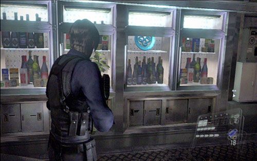 Zanim przekręcisz pierwsze czerwone pokrętło na pokładzie samolotu, dobrze przeszukaj całe pomieszczenie - Rozdział IV | Emblematy - Leon | Resident Evil 6 - Resident Evil 6 - poradnik do gry