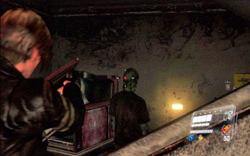 Korytarz zaprowadzi cię na schody - 1 - Uczelnia | Kampania Leona | Solucja Resident Evil 6 - Resident Evil 6 - poradnik do gry