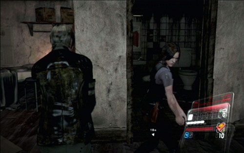 Wejdź szybko do środka, a następnie otwórz drzwi prowadzące do schowka - 2 - Cmentarz | Kampania Leona | Solucja Resident Evil 6 - Resident Evil 6 - poradnik do gry