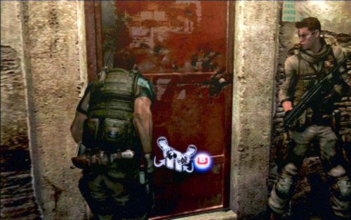 Idąc cały czas przed siebie, będziesz natykał się na pojedynczych wrogów - 1 - Miejskie zaułki | Kampania Chrisa | Solucja Resident Evil 6 - Resident Evil 6 - poradnik do gry