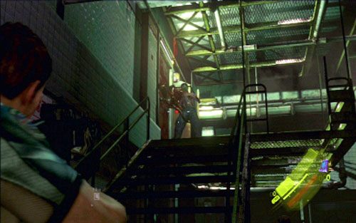 W środku zaatakują was kolejne stwory, które tym razem będą wyposażone w potężne zmutowane ramiona - 1 - Miejskie zaułki | Kampania Chrisa | Solucja Resident Evil 6 - Resident Evil 6 - poradnik do gry