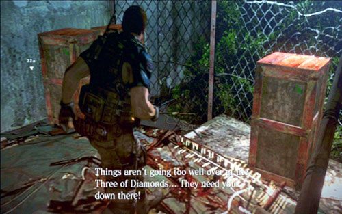 Po drugiej stronie skręć w prawo - 1 - Strzelanina na dachu | Kampania Chrisa | Solucja Resident Evil 6 - Resident Evil 6 - poradnik do gry